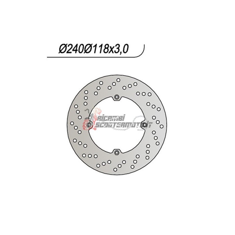 VORDERE BREMSSCHEIBE HONDA CR R 125 1984-1988