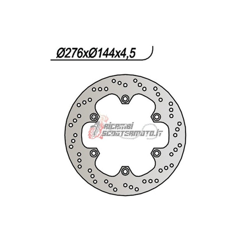 VORDERE BREMSSCHEIBE HONDA XL V TRANSALP 600 1987-1996
