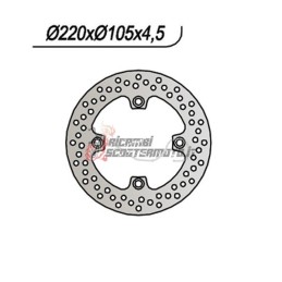 DISCO FRENO POSTERIORE HONDA FES S WING / FES S WING ABS 125 2007-2012