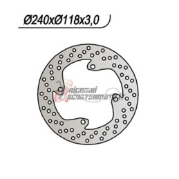 FRONT BRAKE DISC HONDA CR R 125 1989-1989