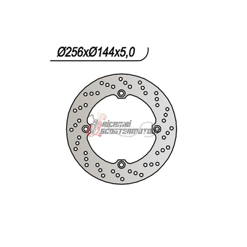 DISCO DE FRENO TRASERO HONDA XRV AFRICA TWIN 750 1990-2003