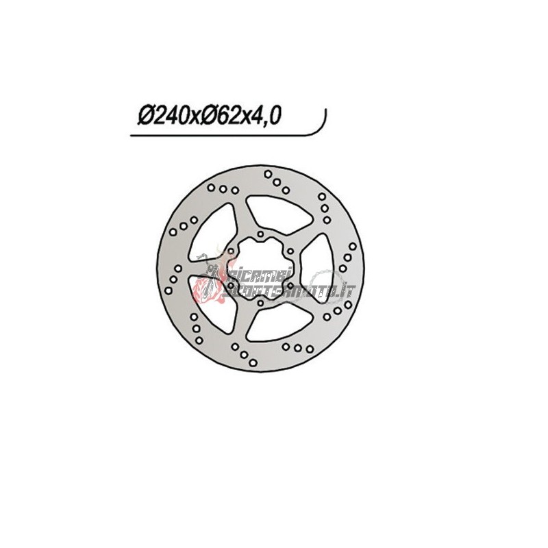 FRONT BRAKE DISC HONDA CRM R 125 2000-2000