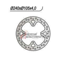 DISQUE DE FREIN ARRIÈRE HONDA XR R 650 2000-2007