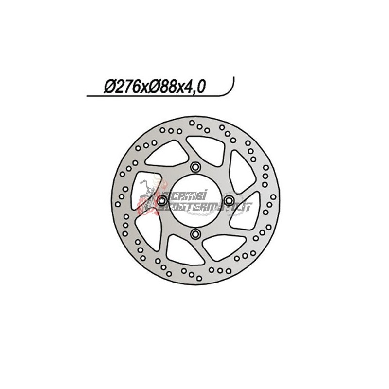 FRONT BRAKE DISC HONDA XL V VARADERO 125 2001-2011 FRONT BRAKE DISC HONDA XL V VARADERO 125 2001-2011