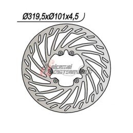 FRONT BRAKE DISC HONDA SL 230 1997-2004