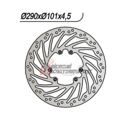 FRONT BRAKE DISC HONDA CR R SM 125 1995-2006