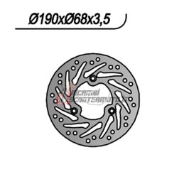 DISQUE DE FREIN ARRIÈRE APRILIA AREA 51 50 1998-2000