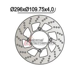 DISQUE DE FREIN AVANT HONDA FMX 650 2005-2006