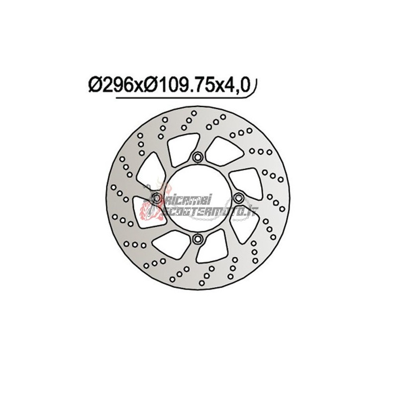 FRONT BRAKE DISC HONDA FMX 650 2005-2006 FRONT BRAKE DISC HONDA FMX 650 2005-2006