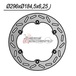 FRONT BRAKE DISC HONDA GL GOLD WING 1100 1982-1983