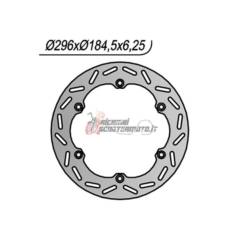 DISCO DE FRENO DELANTERO HONDA GL GOLD WING 1100 1982-1983