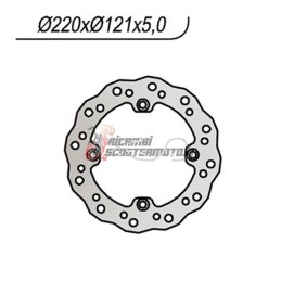 REAR BRAKE DISC HONDA CR R 125 1989-1997