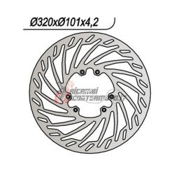 DISQUE DE FREIN AVANT HONDA CR R 125 1995-2007