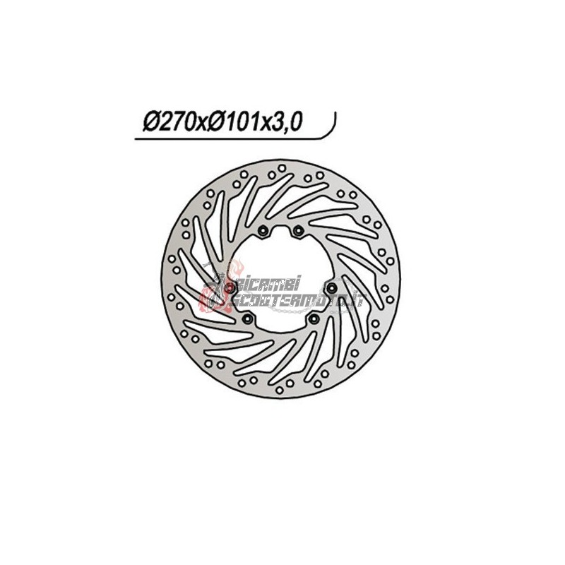 FRONT BRAKE DISC HM - VENT CRE F 4T (HONDA) 250 2004-2008