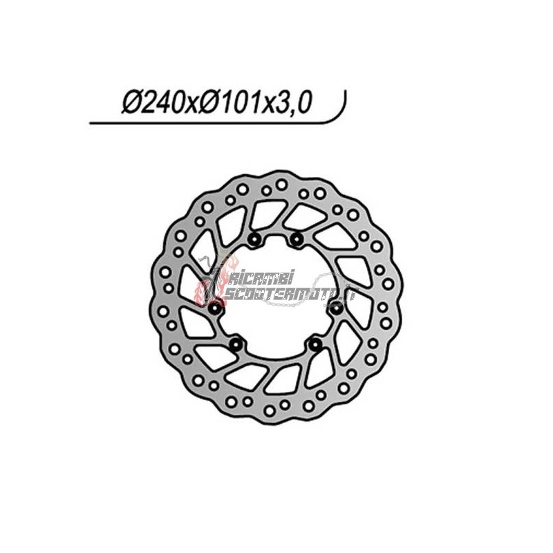FRONT BRAKE DISC HM - VENT CRE F 4T (HONDA) 250 2004-2008