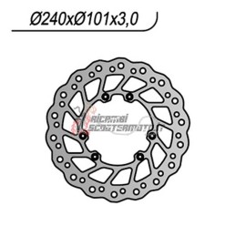 FRONT BRAKE DISC HONDA CR R 125 1995-2007