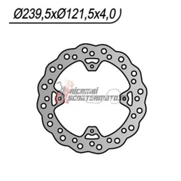 DISCO DE FRENO TRASERO HONDA CR R 125 2002-2007