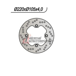 DISCO FRENO ANTERIORE HONDA NES CHIOCCIOLA 125 2000-2005
