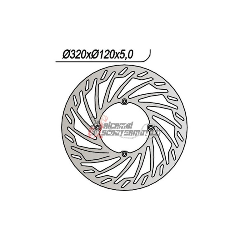 DISCO DE FRENO DELANTERO SWM RS R 300 2016-2023 DISCO DE FRENO DELANTERO SWM RS R 300 2016-2023
