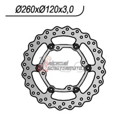 DISCO DE FRENO DELANTERO SWM RS R 300 2016-2023