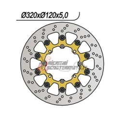 DISCO DE FRENO DELANTERO SWM RS R 300 2016-2023