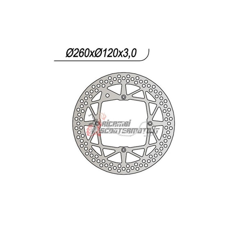 DISCO DE FRENO DELANTERO SWM RS R 300 2016-2023 DISCO DE FRENO DELANTERO SWM RS R 300 2016-2023