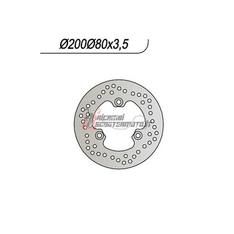 DISCO DE FRENO DELANTERO KAWASAKI KLF B BAYOU 300 2001-2002