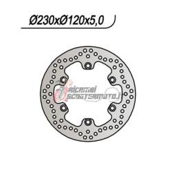 DISCO DE FRENO TRASERO KAWASAKI KLE 500 1991-2007