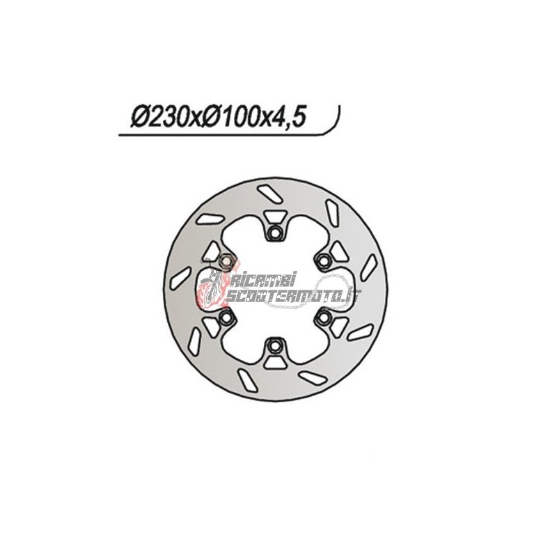 REAR BRAKE DISC KAWASAKI KLX 650 1993-1996