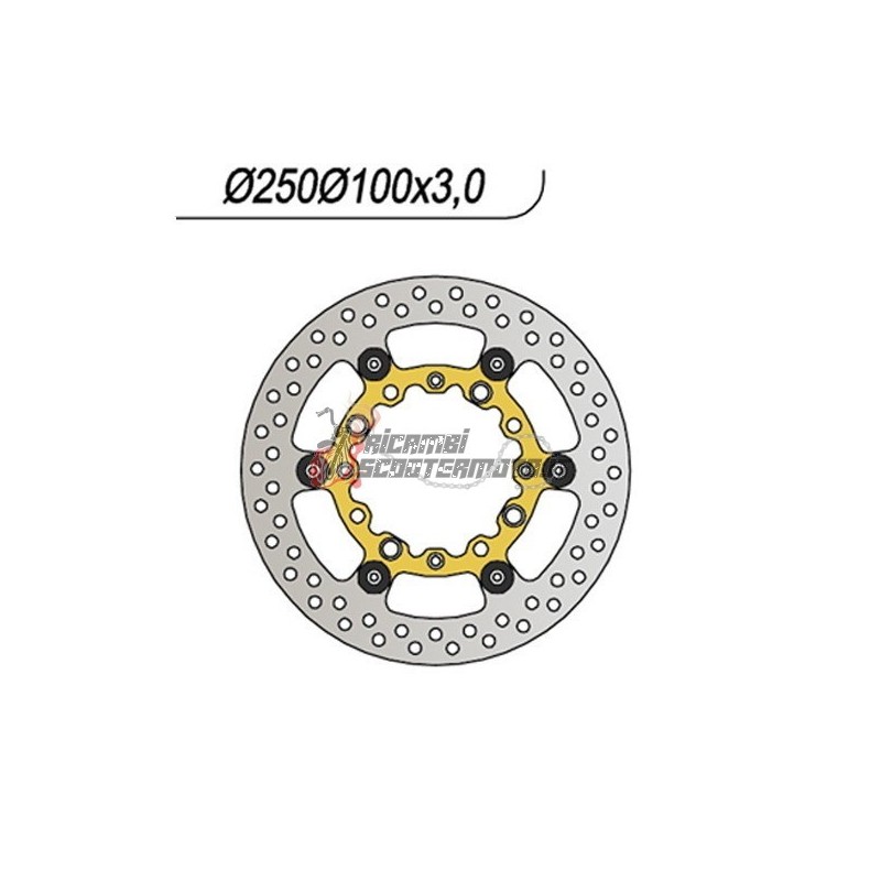 DISCO DE FRENO DELANTERO SUZUKI RMZ 4T 250 2004-2006