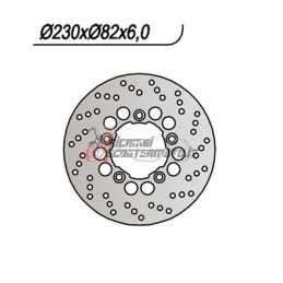 DISCO FRENO POSTERIORE KAWASAKI NINJA ZX-6R 600 1995-1997