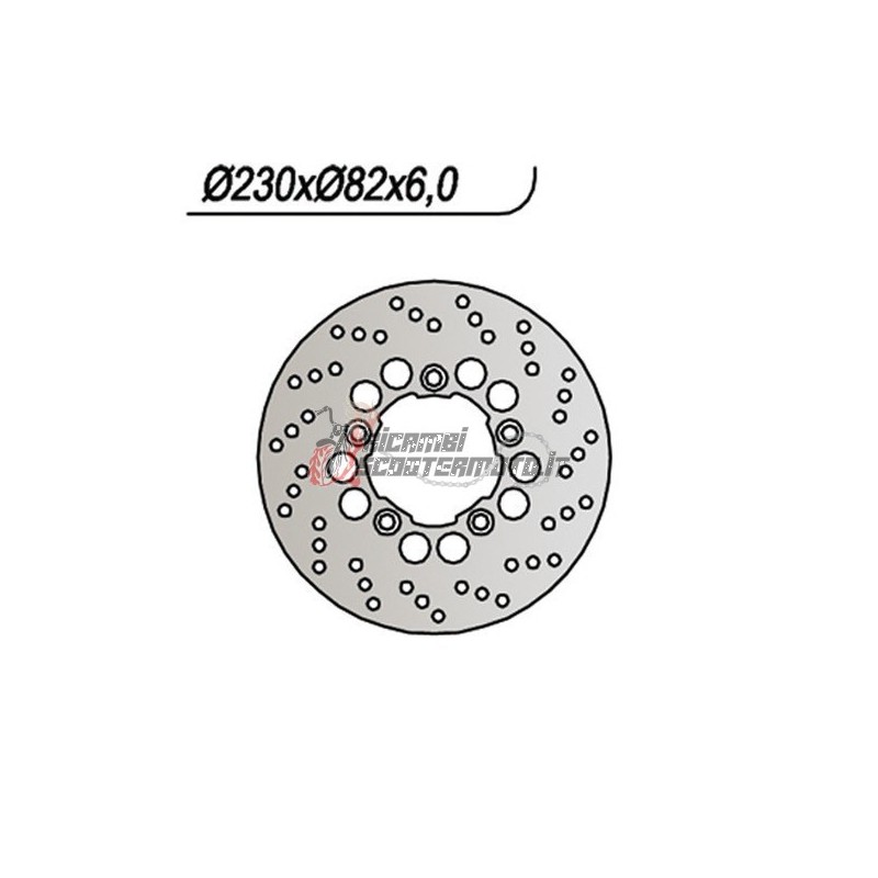 REAR BRAKE DISC KAWASAKI NINJA ZX-6R 600 1995-1997