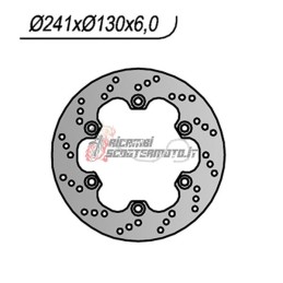 DISCO FRENO POSTERIORE KAWASAKI GPX R 400 1987-1987