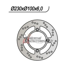 DISCO FRENO POSTERIORE KAWASAKI ZZ-R 600 1990-1992