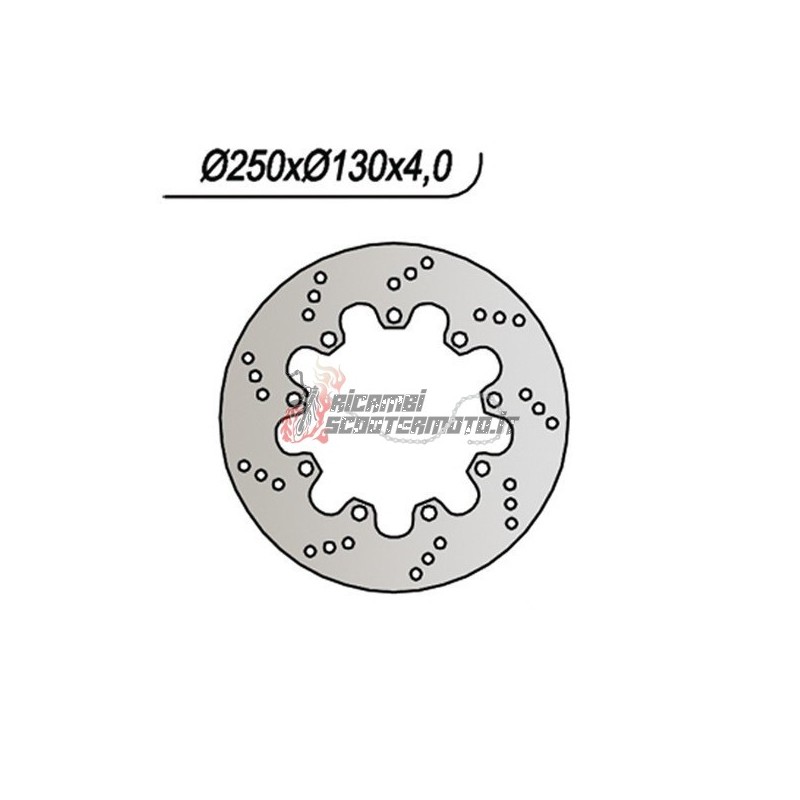 FRONT BRAKE DISC KAWASAKI KLR 570 1988