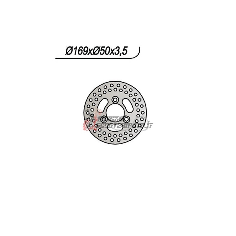 FRONT BRAKE DISC KAWASAKI KEF B LAKOTA SPORT 2WD 300 2001-2002