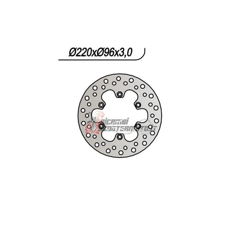 FRONT BRAKE DISC KAWASAKI KX RA 80 1984-2000