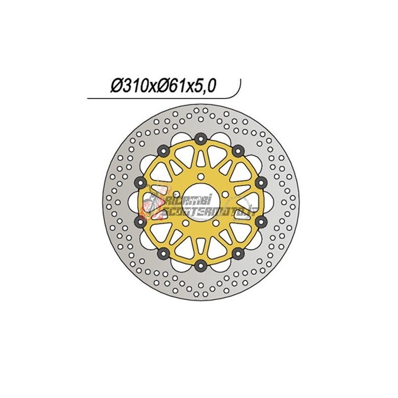 DISQUE DE FREIN AVANT KAWASAKI ZXR R NINJA 400 1991-2002