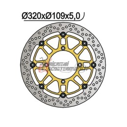 DISCO FRENO ANTERIORE KAWASAKI KX SM 125 2006-2007