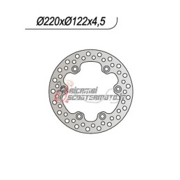 REAR BRAKE DISC HONDA CR R 125 1985-1988