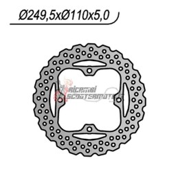 DISCO FRENO POSTERIORE KAWASAKI Z L 750 2007-2012