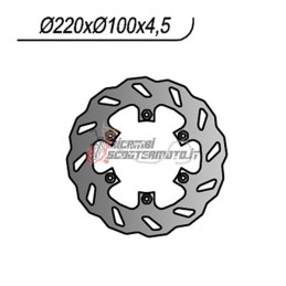 HINTERE BREMSSCHEIBE KAWASAKI KX 125 1999-2002