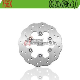 VORDERE BREMSSCHEIBE KAWASAKI KX RA 80 1984-2000