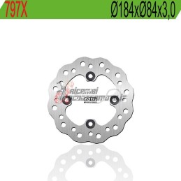 DISQUE DE FREIN ARRIÈRE KAWASAKI KX RA 80 1997-2000