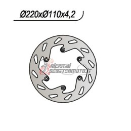 DISQUE DE FREIN ARRIÈRE KTM MX 125 1988-1993