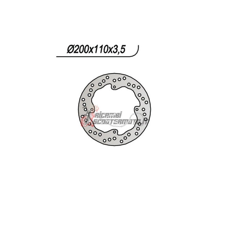 REAR BRAKE DISC KTM SX 17/14 85 2003-2010