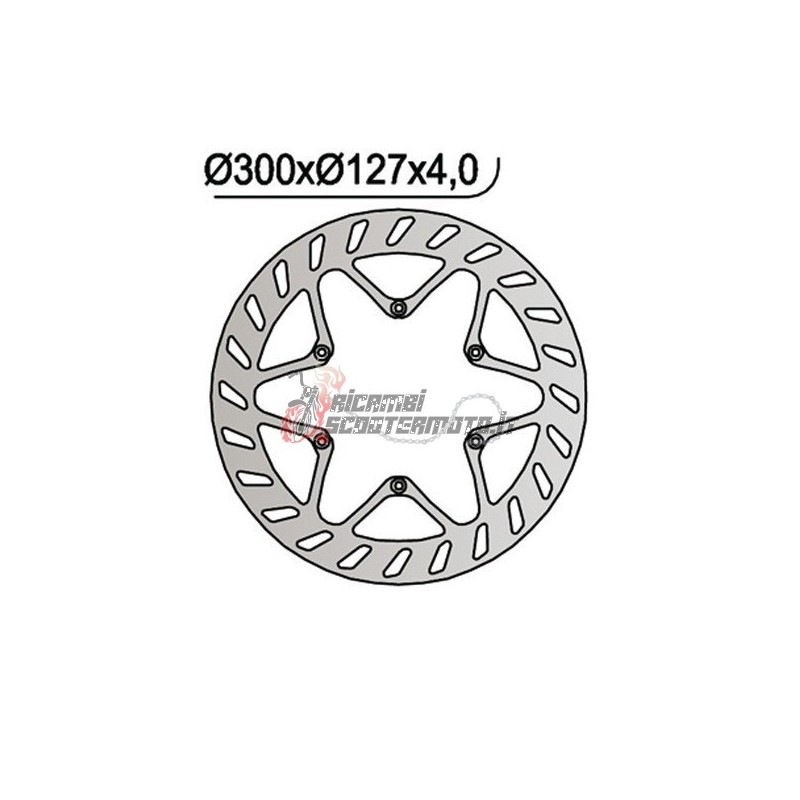 DISQUE DE FREIN AVANT KTM LC8 ADVENTURE / ADVENTURE S 950 2002-2006