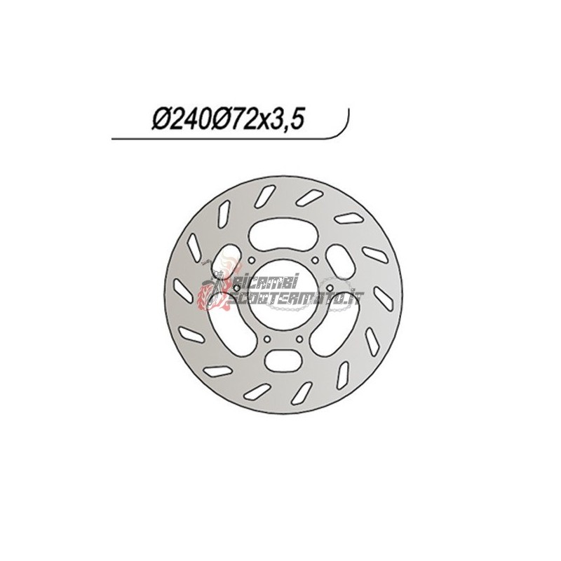 FRONT BRAKE DISC BETA MOTOR RR ENDURO 50 2002-2003