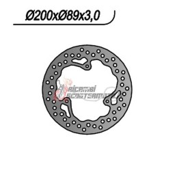 FRONT BRAKE DISC HUSQVARNA TC 65 2017-2022