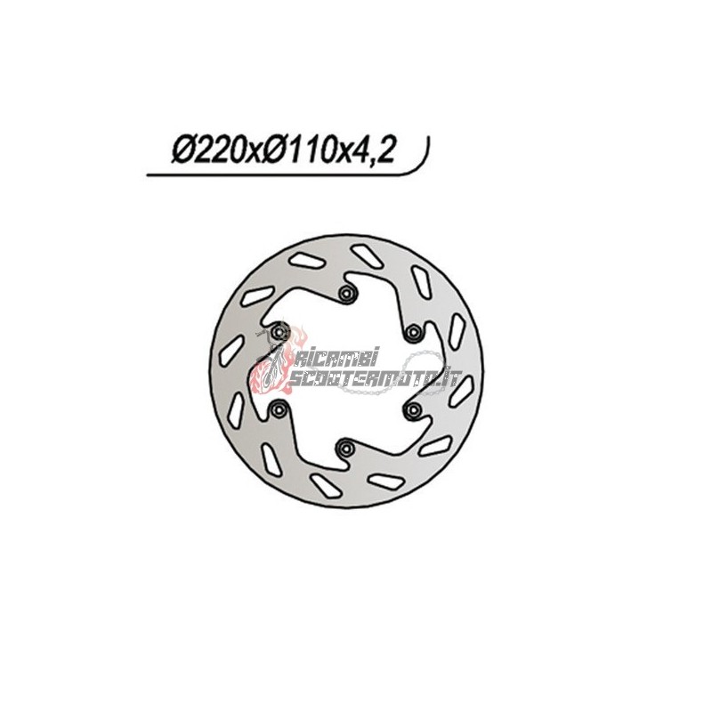 DISCO DE FRENO TRASERO GAS GAS MC 17/14 85 2022-2024